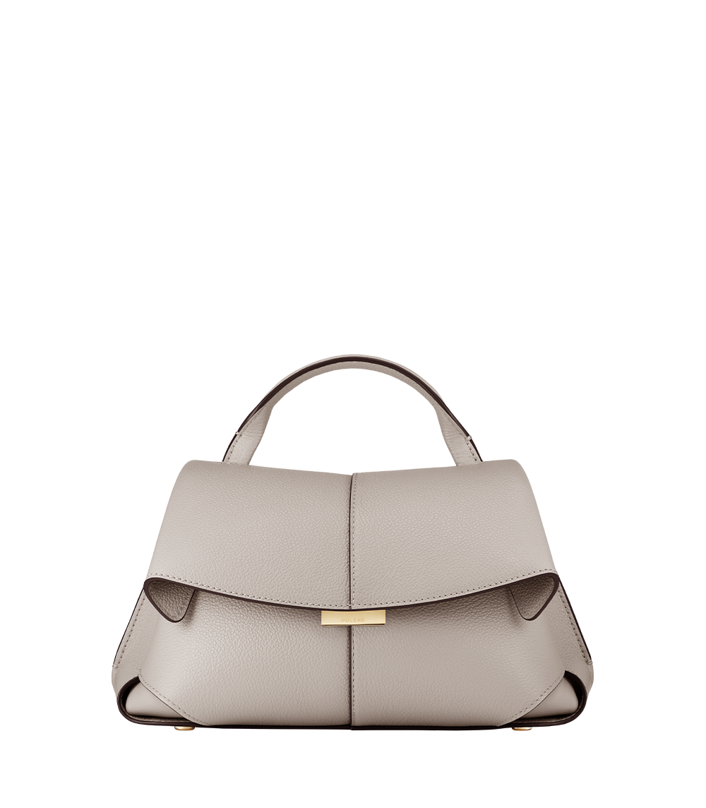 Polène | Bag - Mokki Mini - Textured Mist – Polène NL Polène | Bag - Mokki Mini - Textured Mist – Polène NL