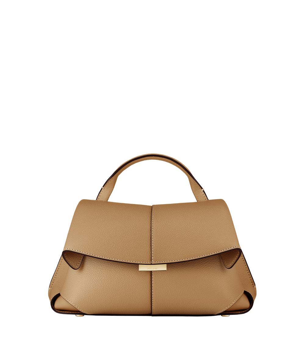 Polène | Bag - Mokki Mini - Textured Ocher – Polène NL Polène | Bag - Mokki Mini - Textured Ocher – Polène NL