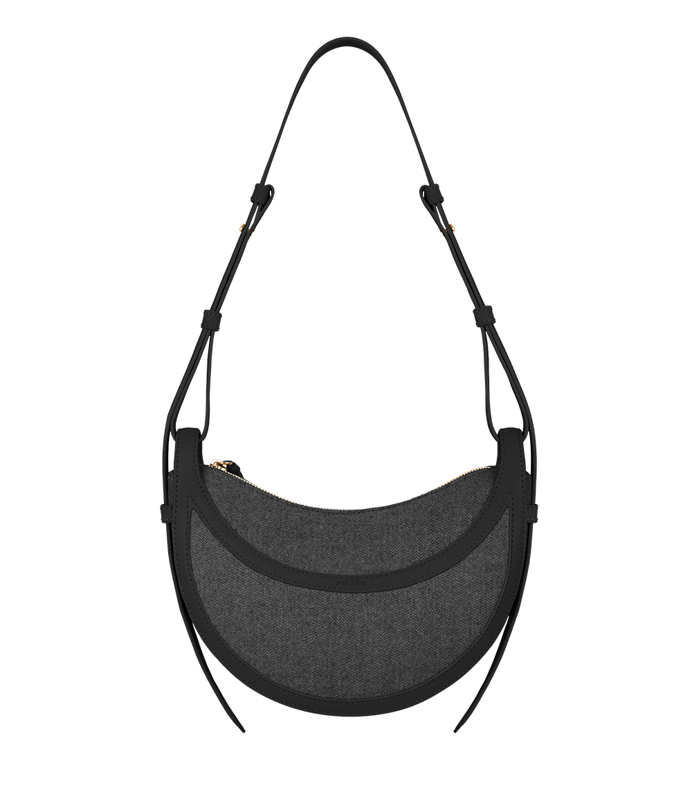 Polène | Bag - Numéro Dix - Duo Black Canvas – Polène NL Polène | Bag - Numéro Dix - Duo Black Canvas – Polène NL