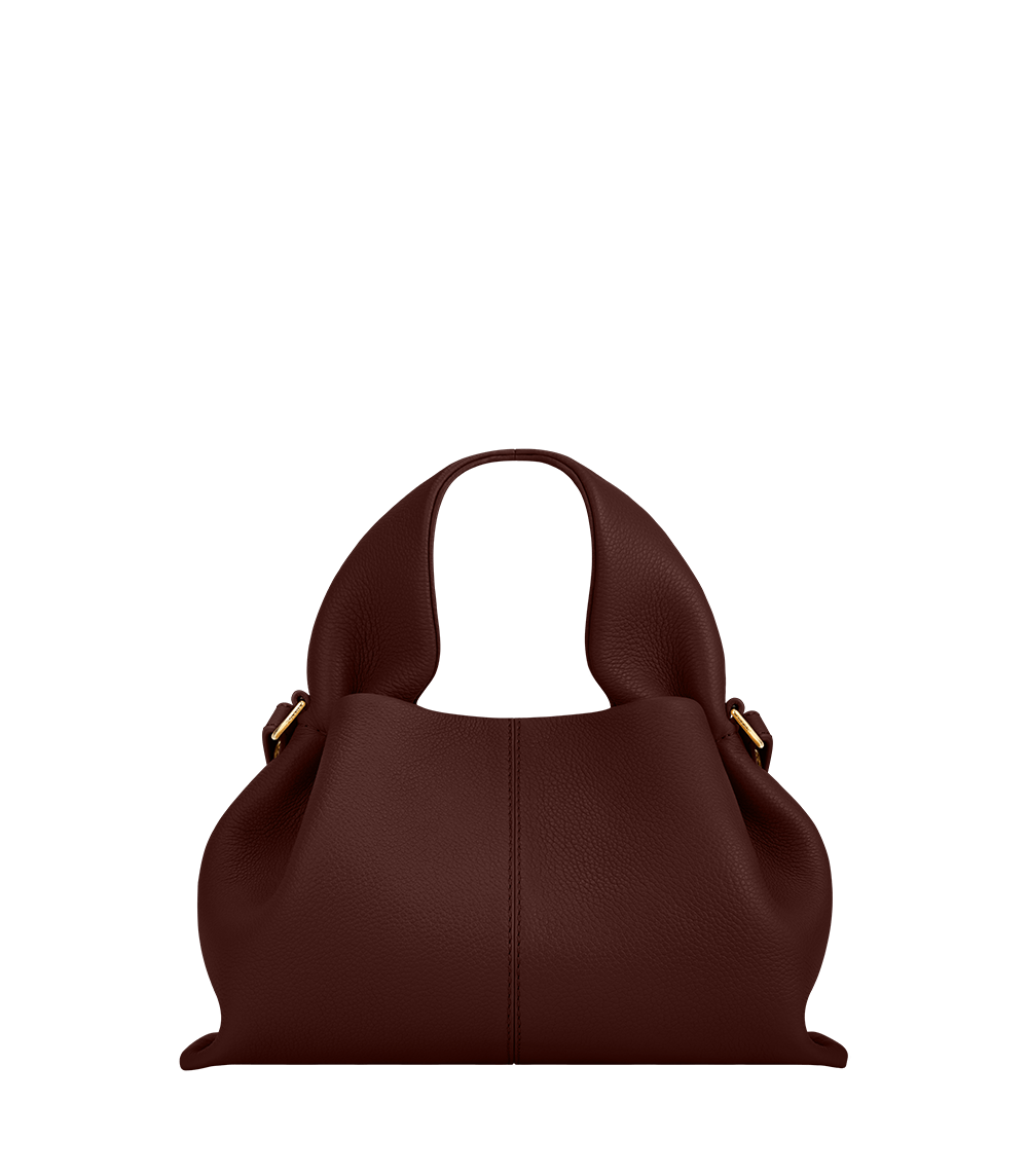 Polene Bag Numero Neuf Mini Textured Sandalwood