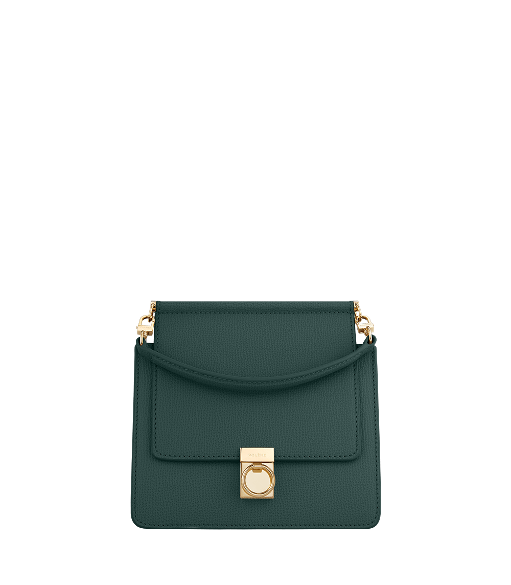 Polène | Bag Mini - Numéro Sept - Textured Green