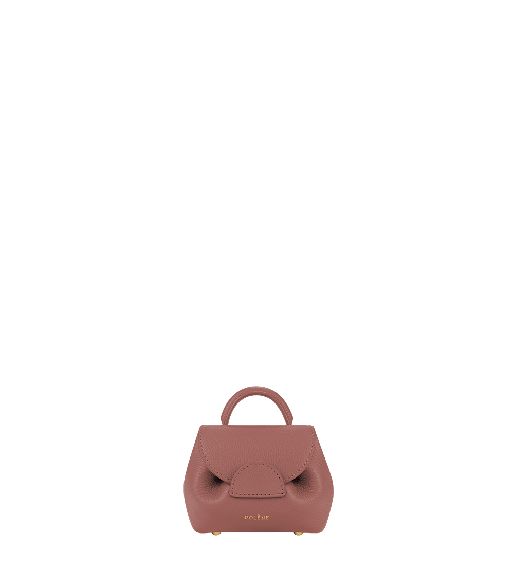 Polène | Bag - Numéro UnMicro - Blush Textured Leather