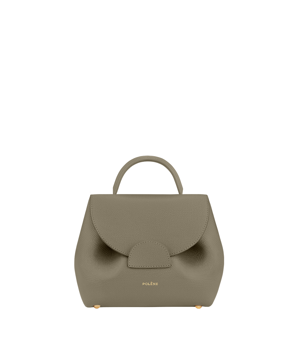 Polène | Bag - Numéro Un Nano - Textured Olive – Polène NL Polène | Bag - Numéro Un Nano - Textured Olive – Polène NL