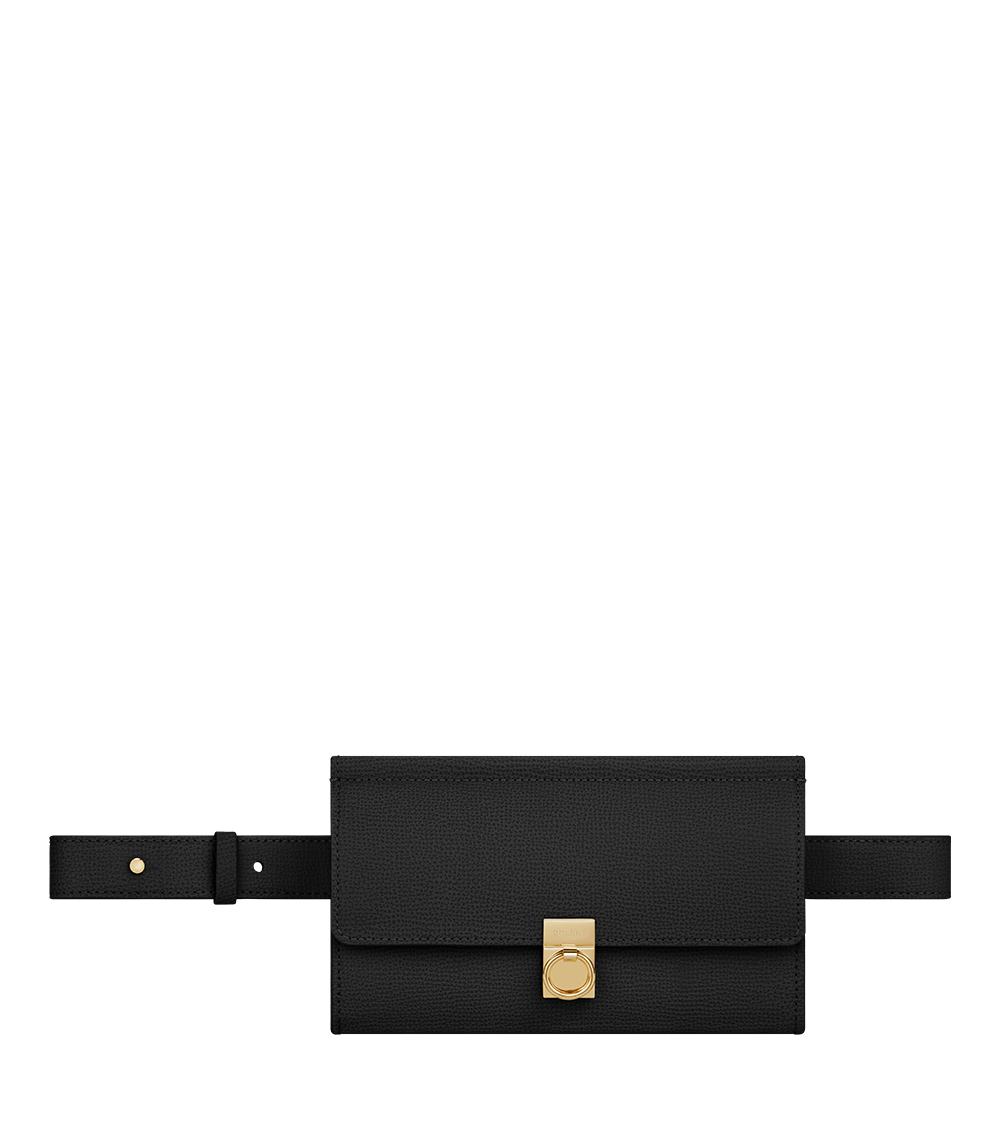 Numéro Sept Belt - Textured Black