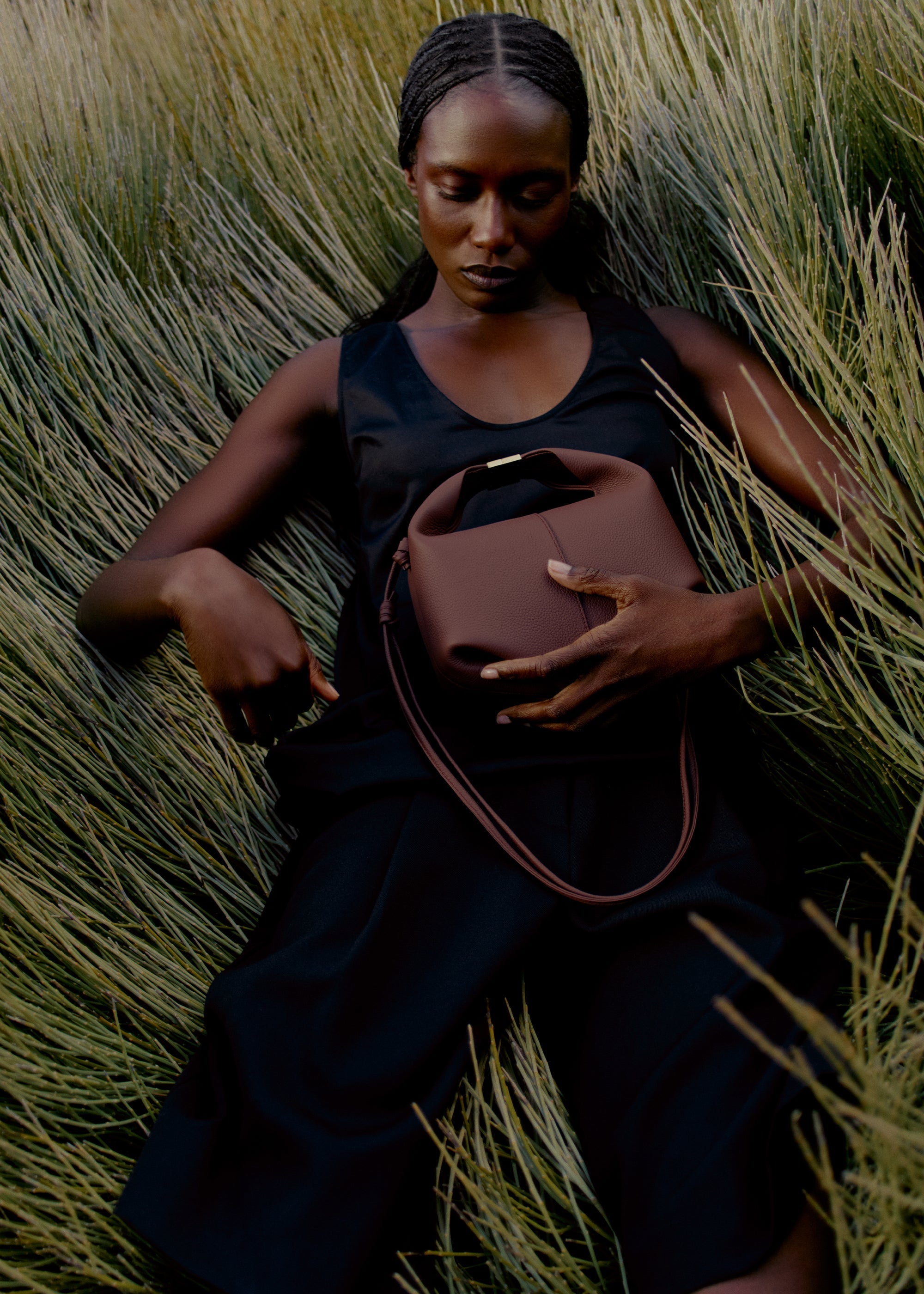 Polène | Bag - Numéro Neuf Mini - Textured Sandalwood Polène | Bag - Numéro Neuf Mini - Textured Sandalwood