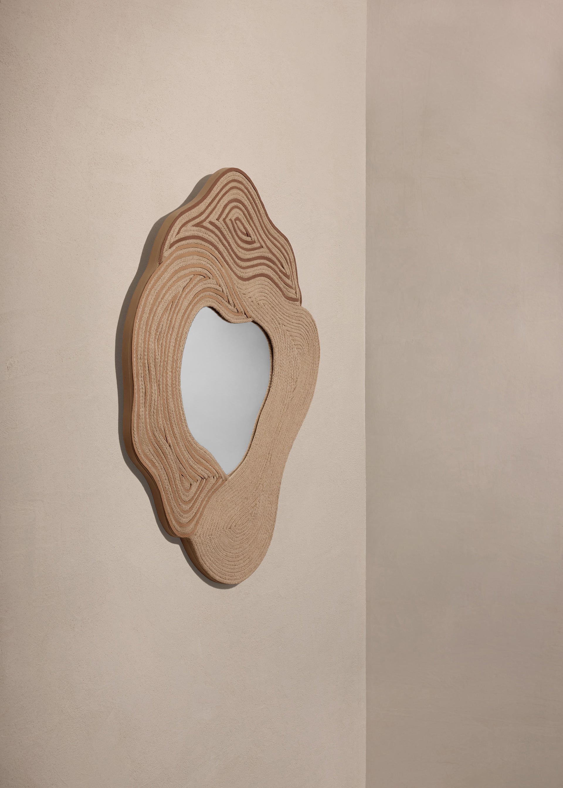 Oco Mirror - Textured Camel