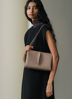 Polène | Card Holder - Atla - Trio Taupe – Polène NL