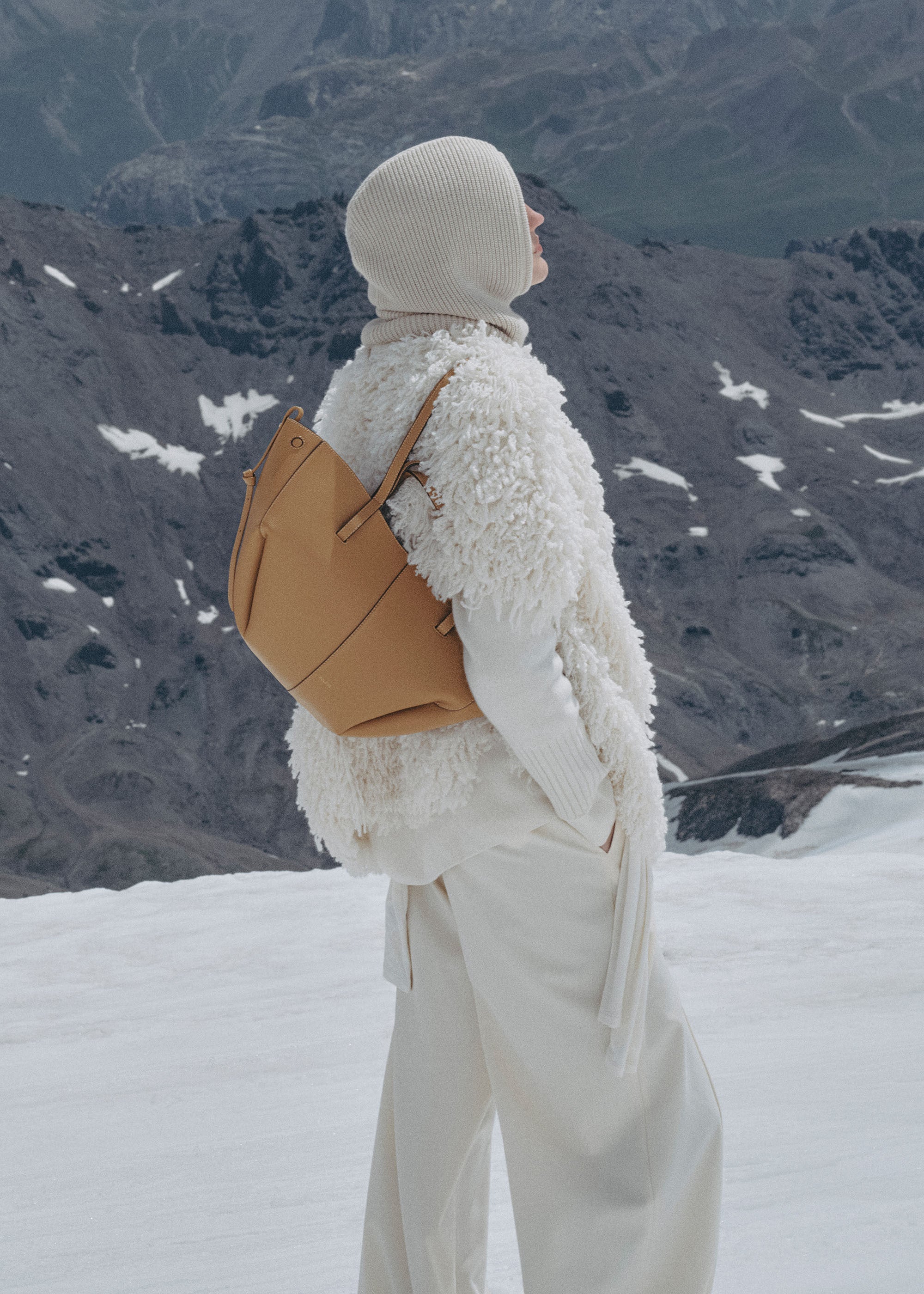 Polène | Bag - Cyme Mini - Textured Ocher – Polène NL