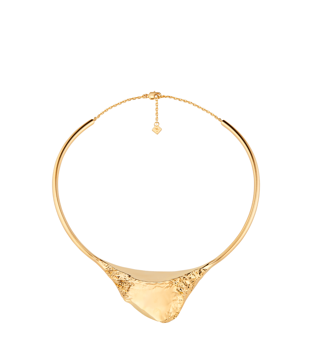 Eroz Necklace - 24 carat gold gilded