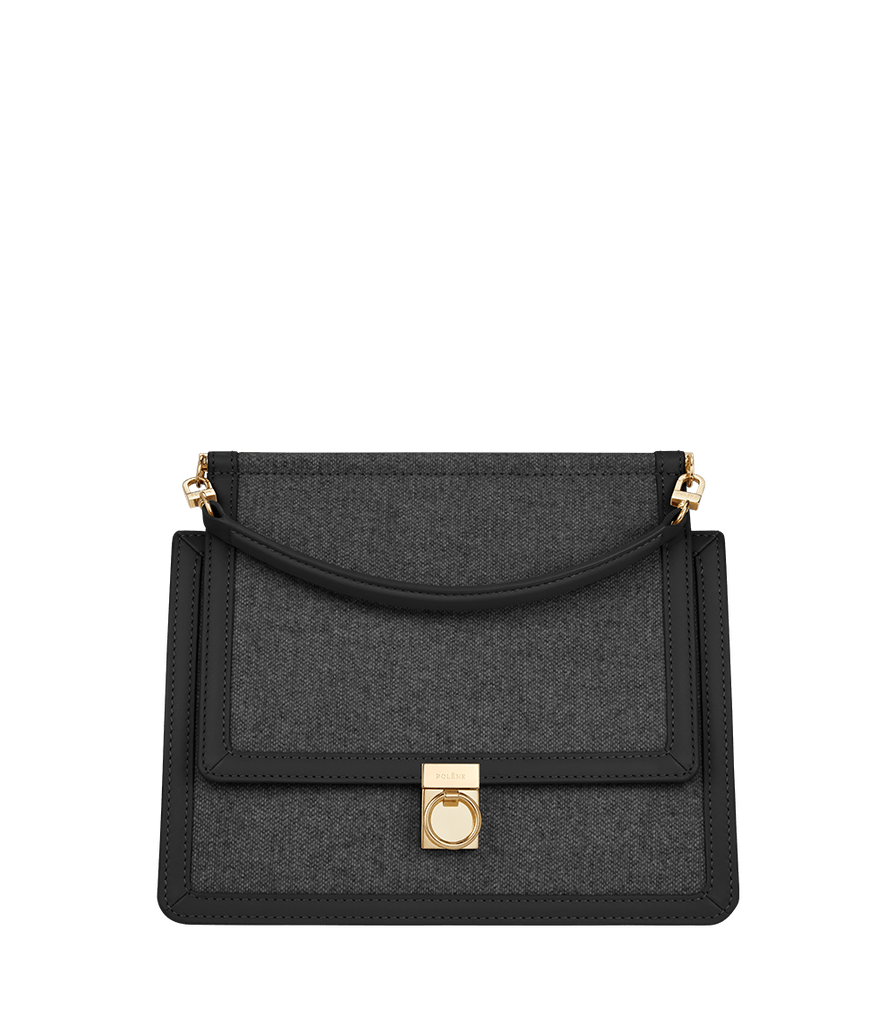 Polène | Bag - Numéro Sept - Duo Black Canvas