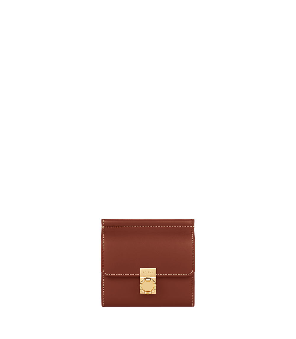 Numéro Sept Wallet - Smooth Cognac