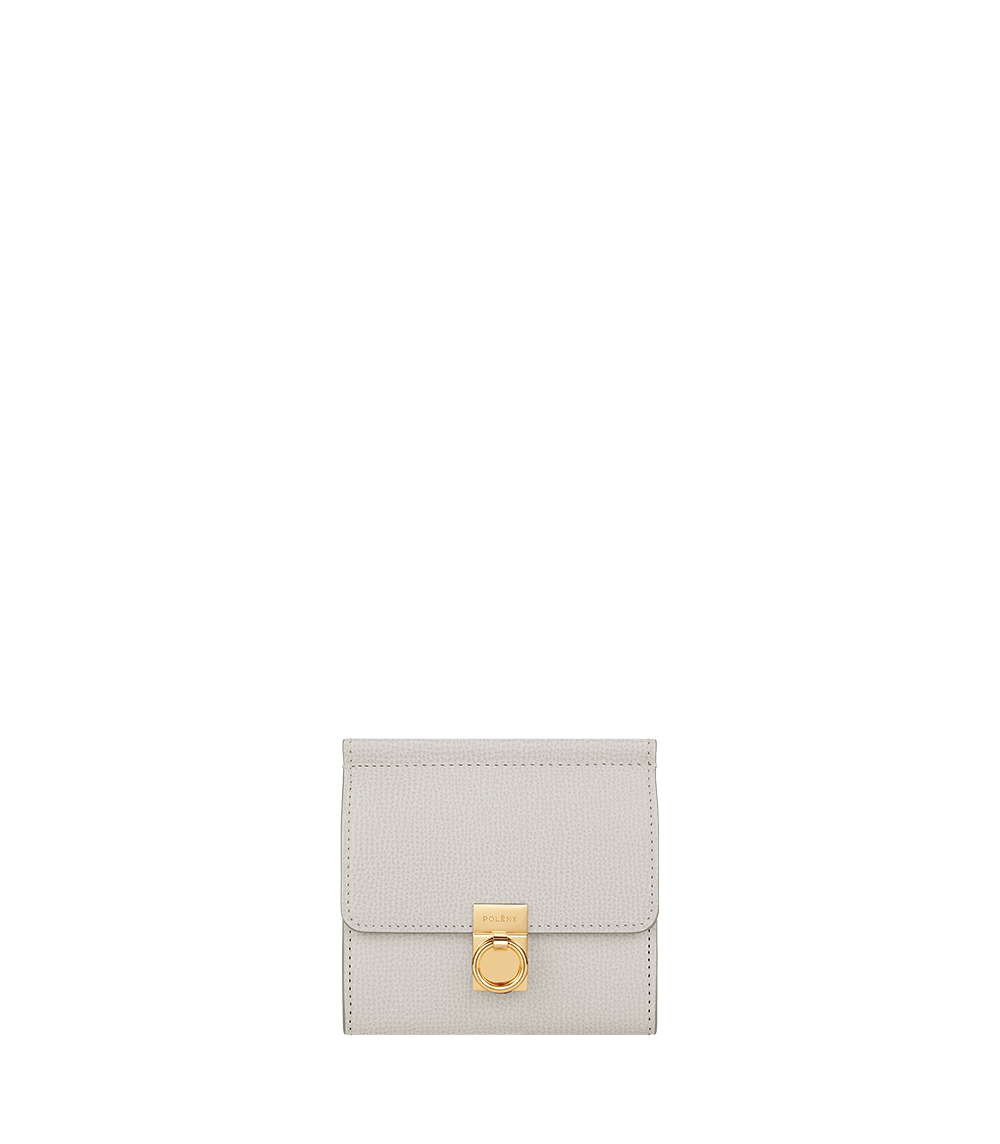 Numéro Sept Wallet - Textured Chalk