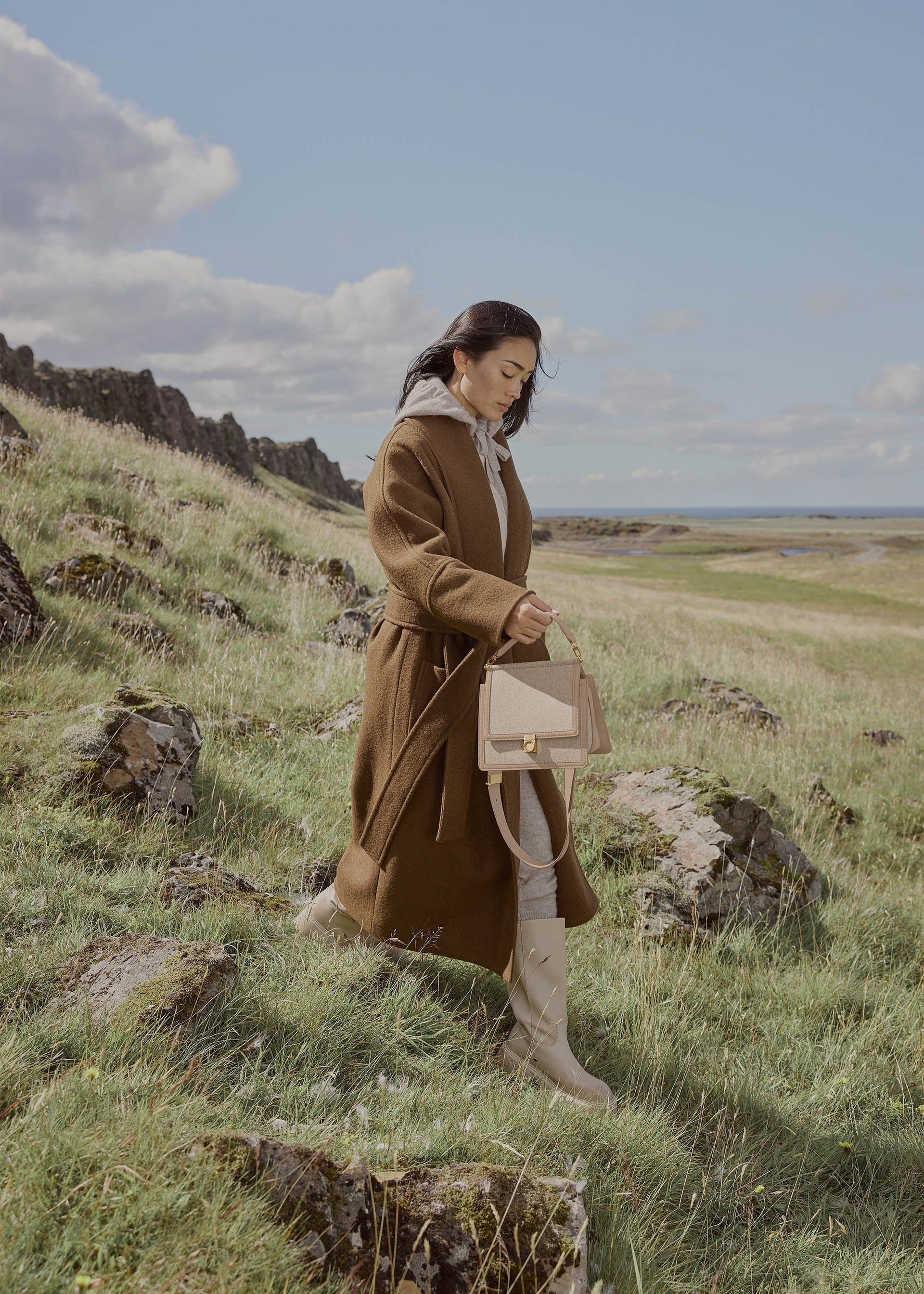 Numéro Sept - Duo Taupe Canvas